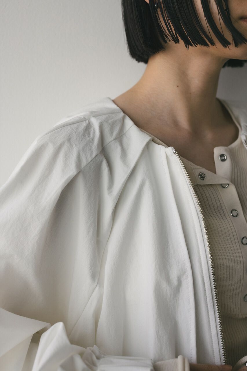 STYLEMIXER「レイヤーギャザーブルゾン」|ブルゾン・スタジャン|