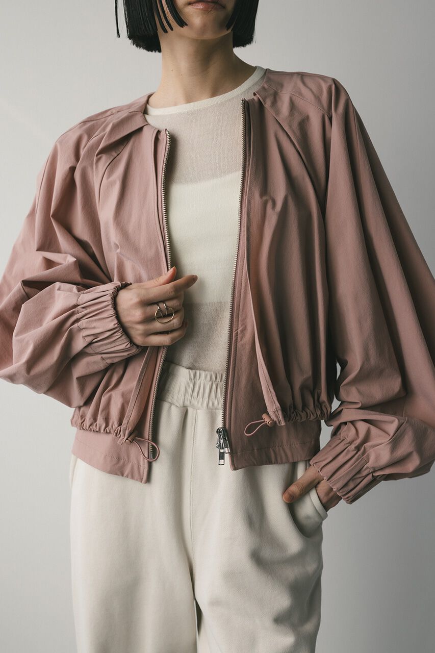 STYLEMIXER「レイヤーギャザーブルゾン」|ブルゾン・スタジャン|