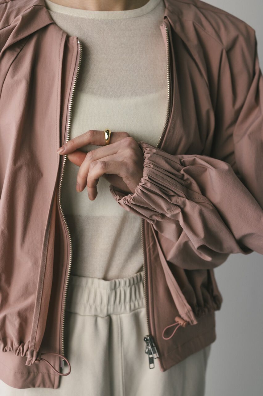 STYLEMIXER「レイヤーギャザーブルゾン」|ブルゾン・スタジャン|