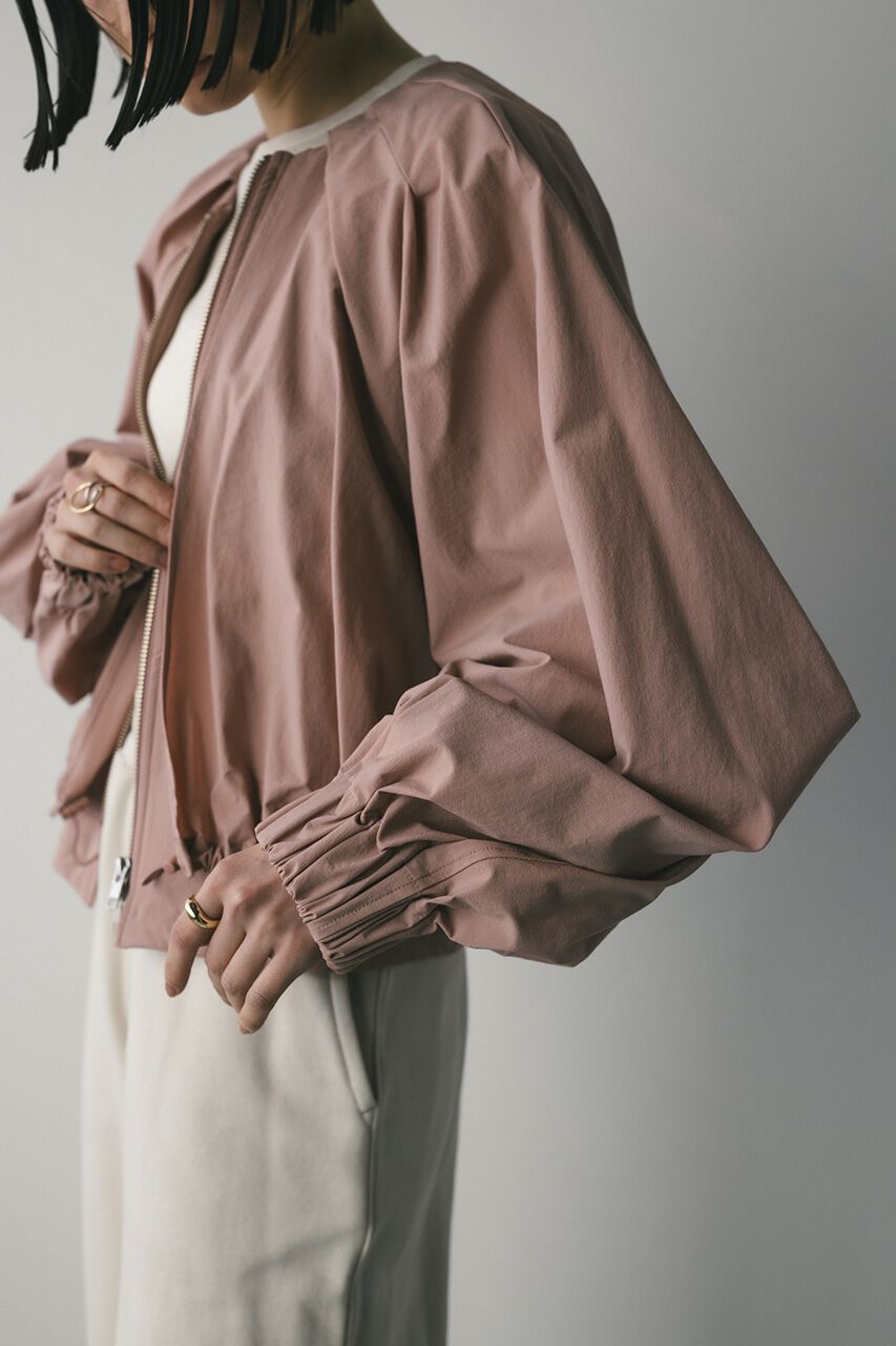 STYLEMIXER「レイヤーギャザーブルゾン」|ブルゾン・スタジャン|