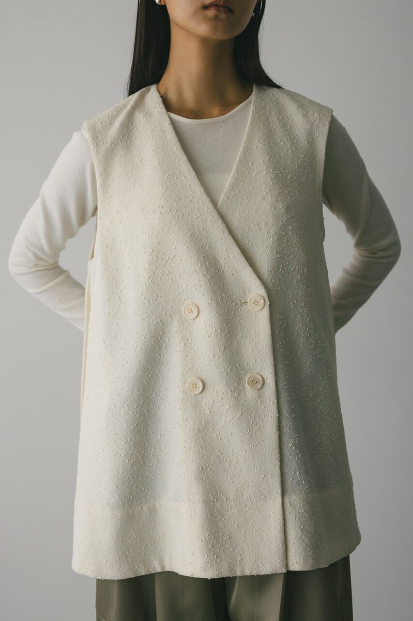 STYLEMIXER「ネップフレアベスト」|ダウンベスト・ベスト|