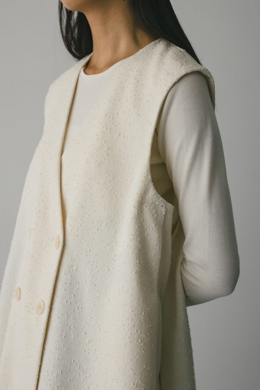 STYLEMIXER「ネップフレアベスト」|ダウンベスト・ベスト|