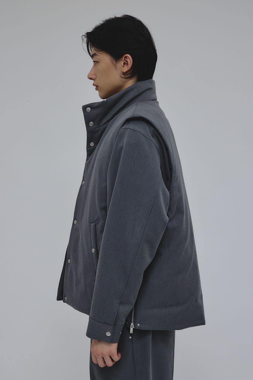 STYLEMIXER「サイドジップパッファーベスト」|ダウンベスト・ベスト|