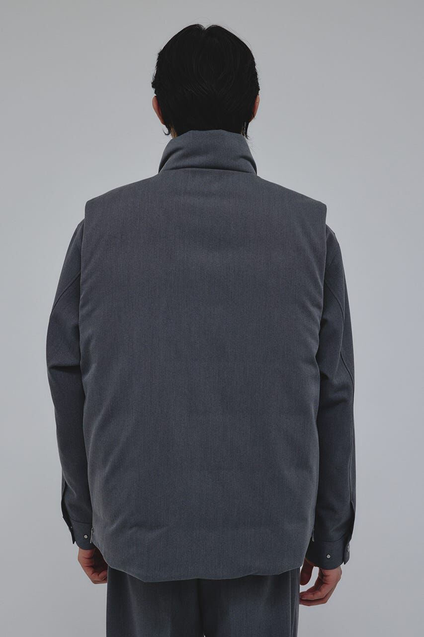 STYLEMIXER「サイドジップパッファーベスト」|ダウンベスト・ベスト|