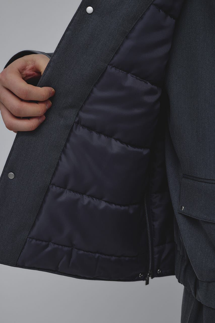 STYLEMIXER「サイドジップパッファーベスト」|ダウンベスト・ベスト|