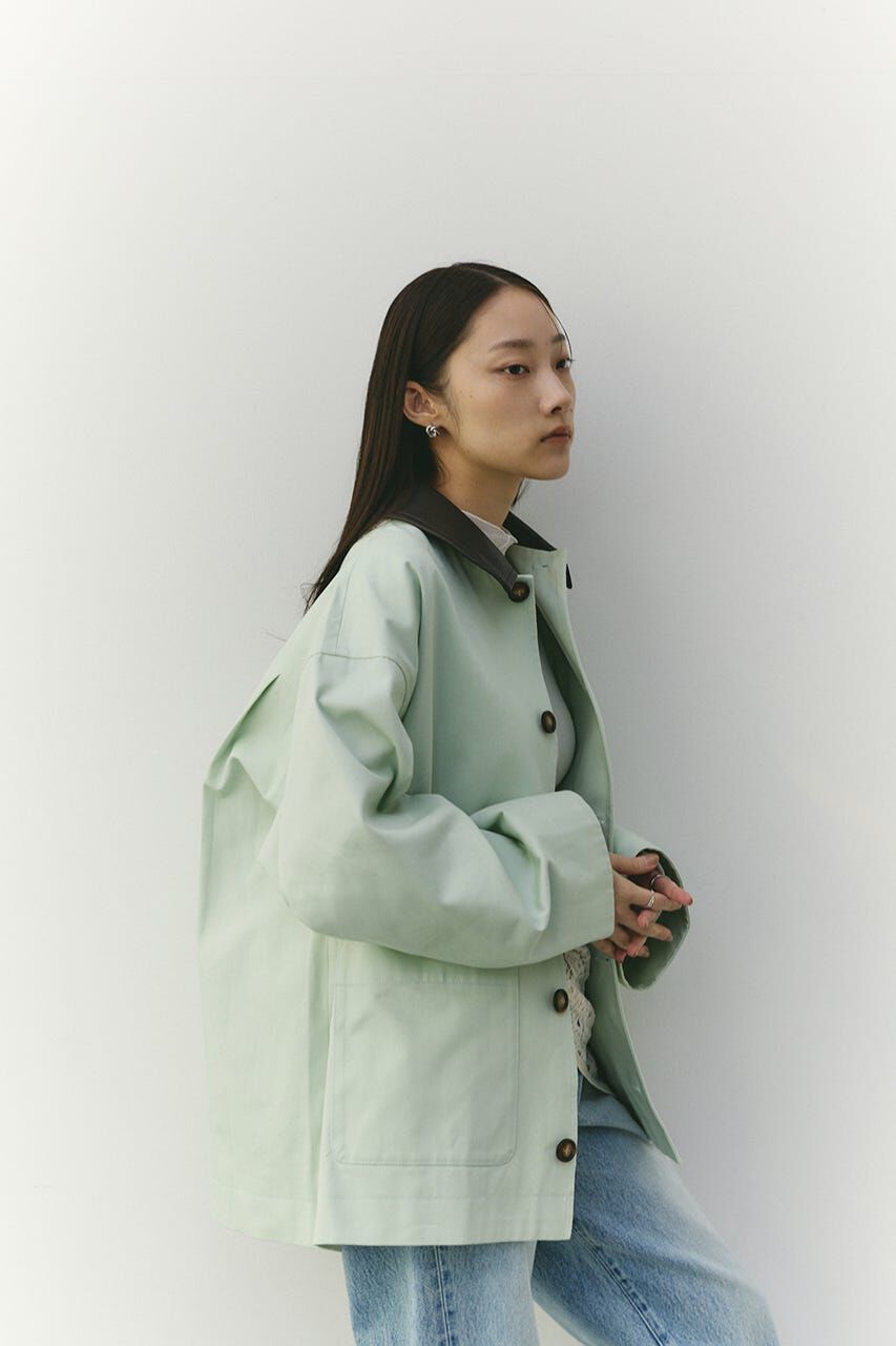 STYLEMIXER「フェイクレザーカラーカバーオール」|その他|MINT