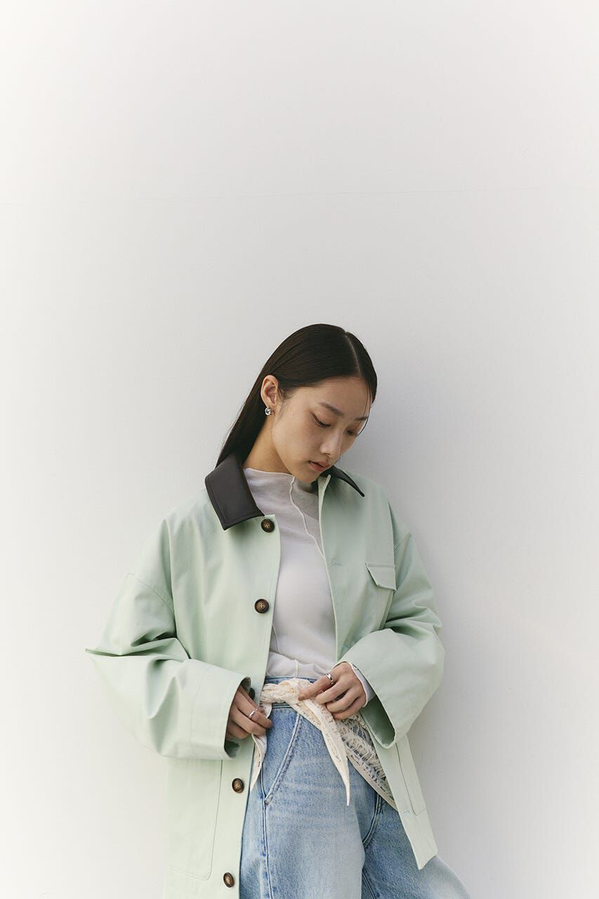 STYLEMIXER「フェイクレザーカラーカバーオール」|その他|