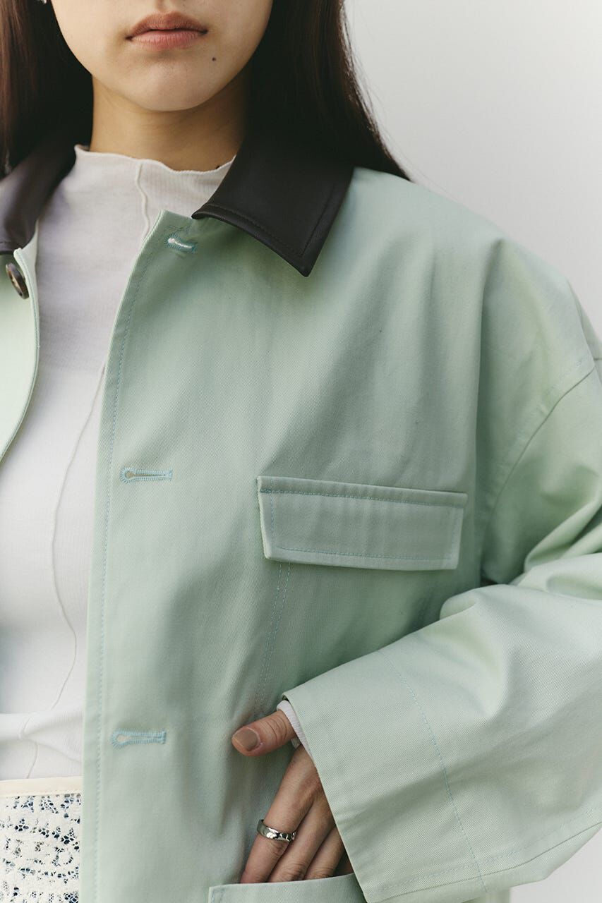 STYLEMIXER「フェイクレザーカラーカバーオール」|その他|