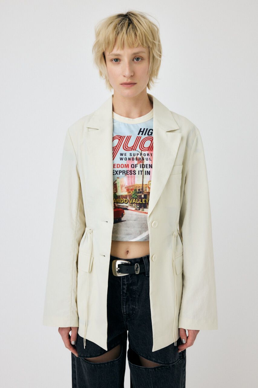 MOUSSY「WAIST DRAWSTRING ジャケット」|その他|