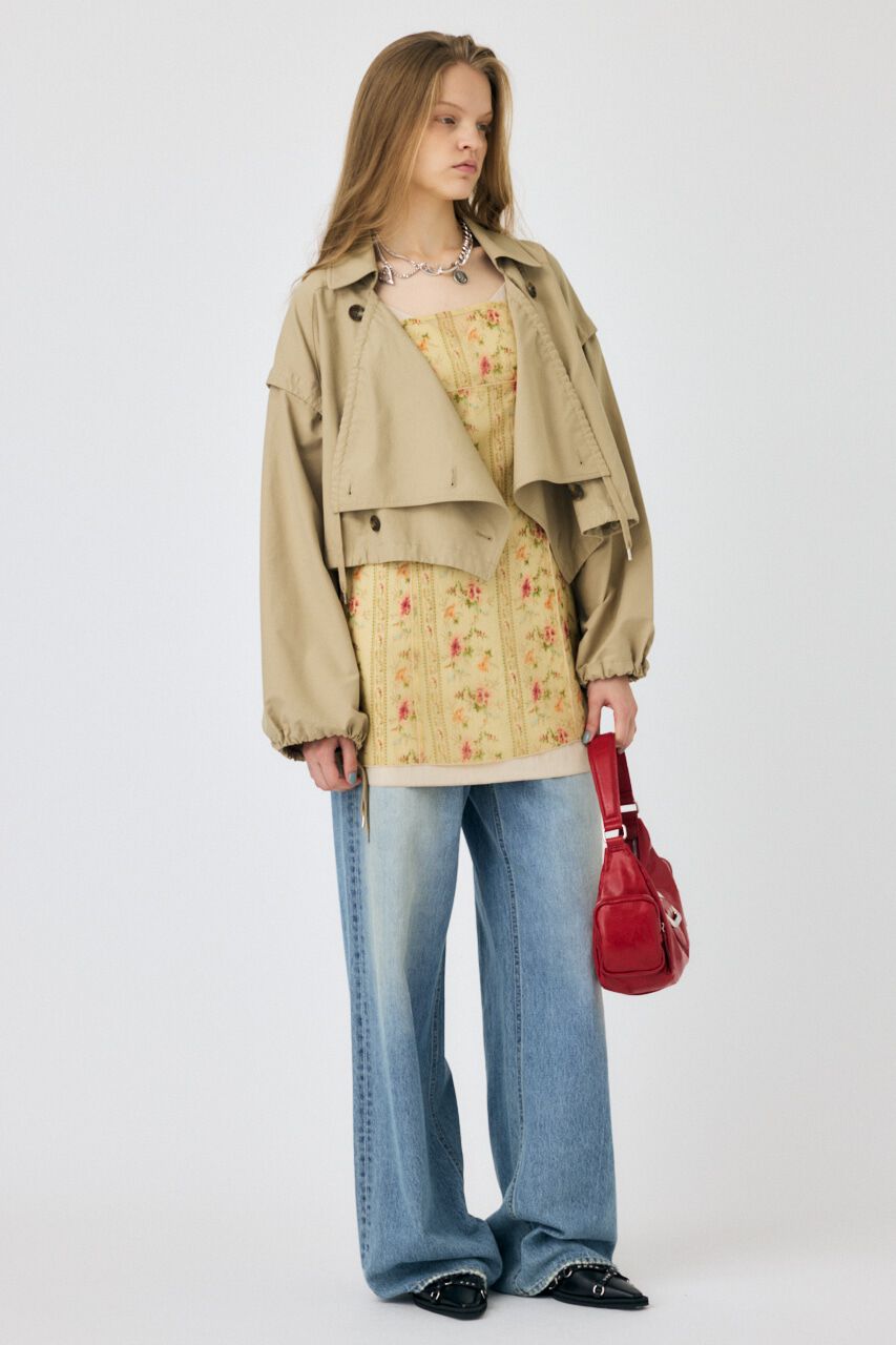 MOUSSY「OVER ベスト ＆ SHORT ジャケット」|その他|BEG