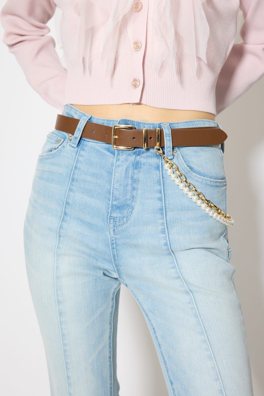 rienda「チェーン付きベルト」|ベルト|BRN