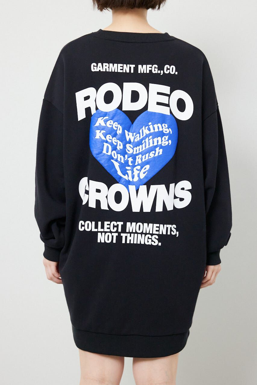 RODEO CROWNS「バックハートロゴワンピース」|ワンピース|