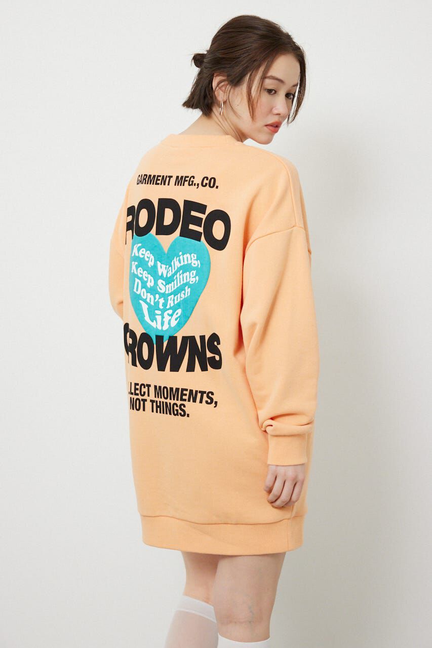 RODEO CROWNS「バックハートロゴワンピース」|ワンピース|
