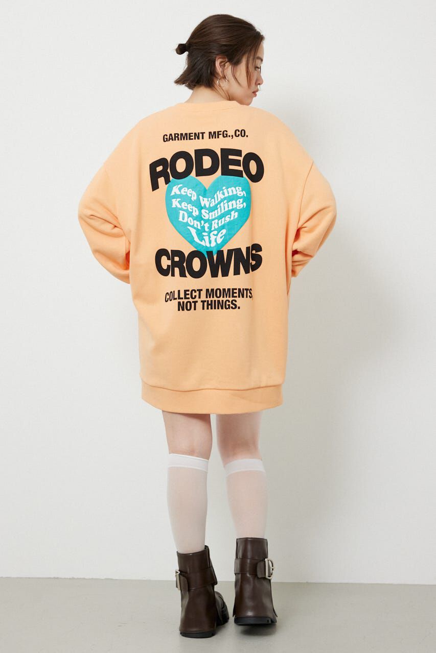 RODEO CROWNS「バックハートロゴワンピース」|ワンピース|