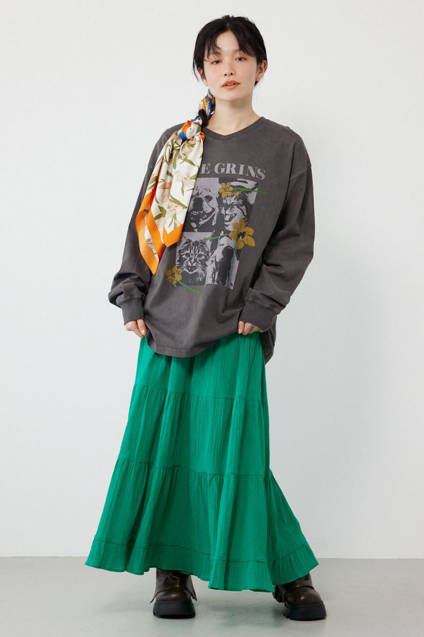 RODEO CROWNS「パレットティアードスカート」|スカート|