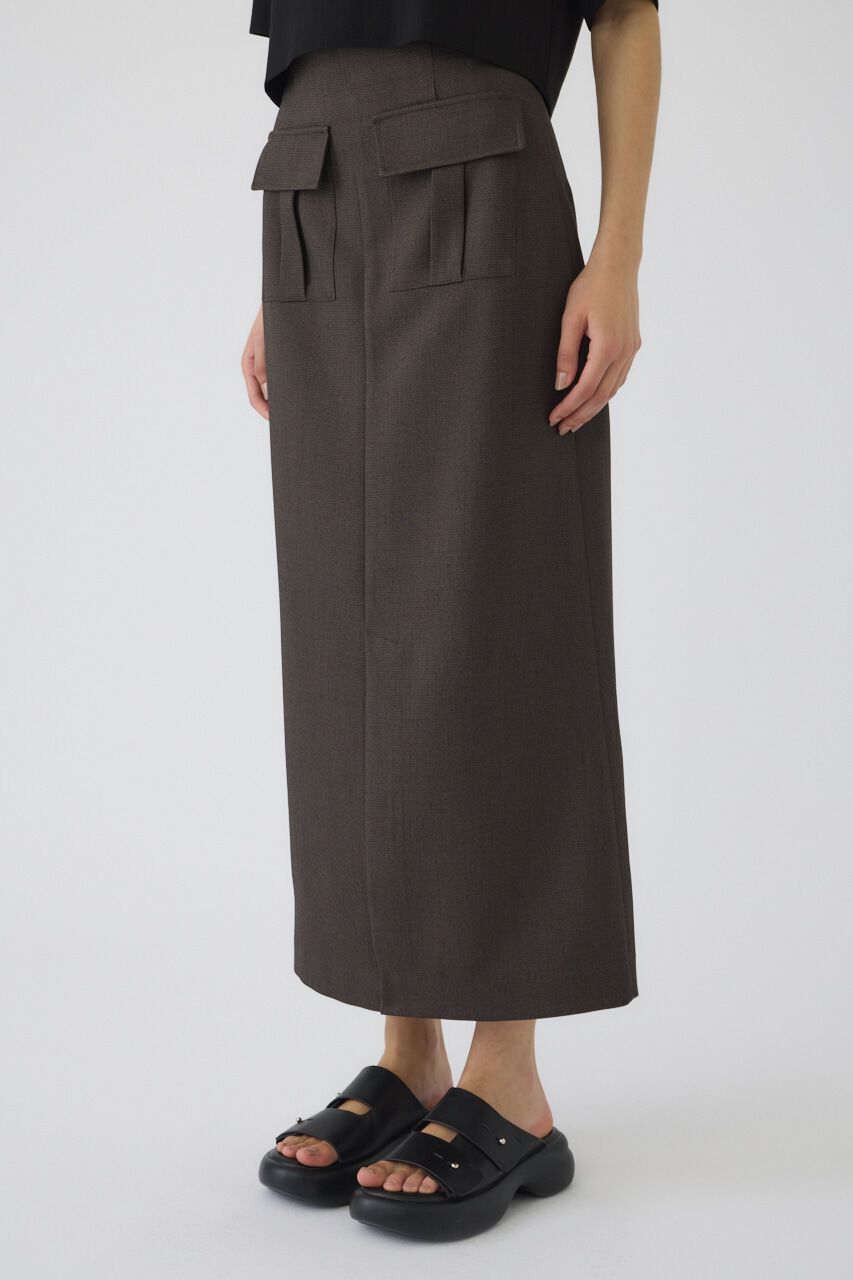 RIM.ARK 「Tweed high waist cargo SK」|スカート|