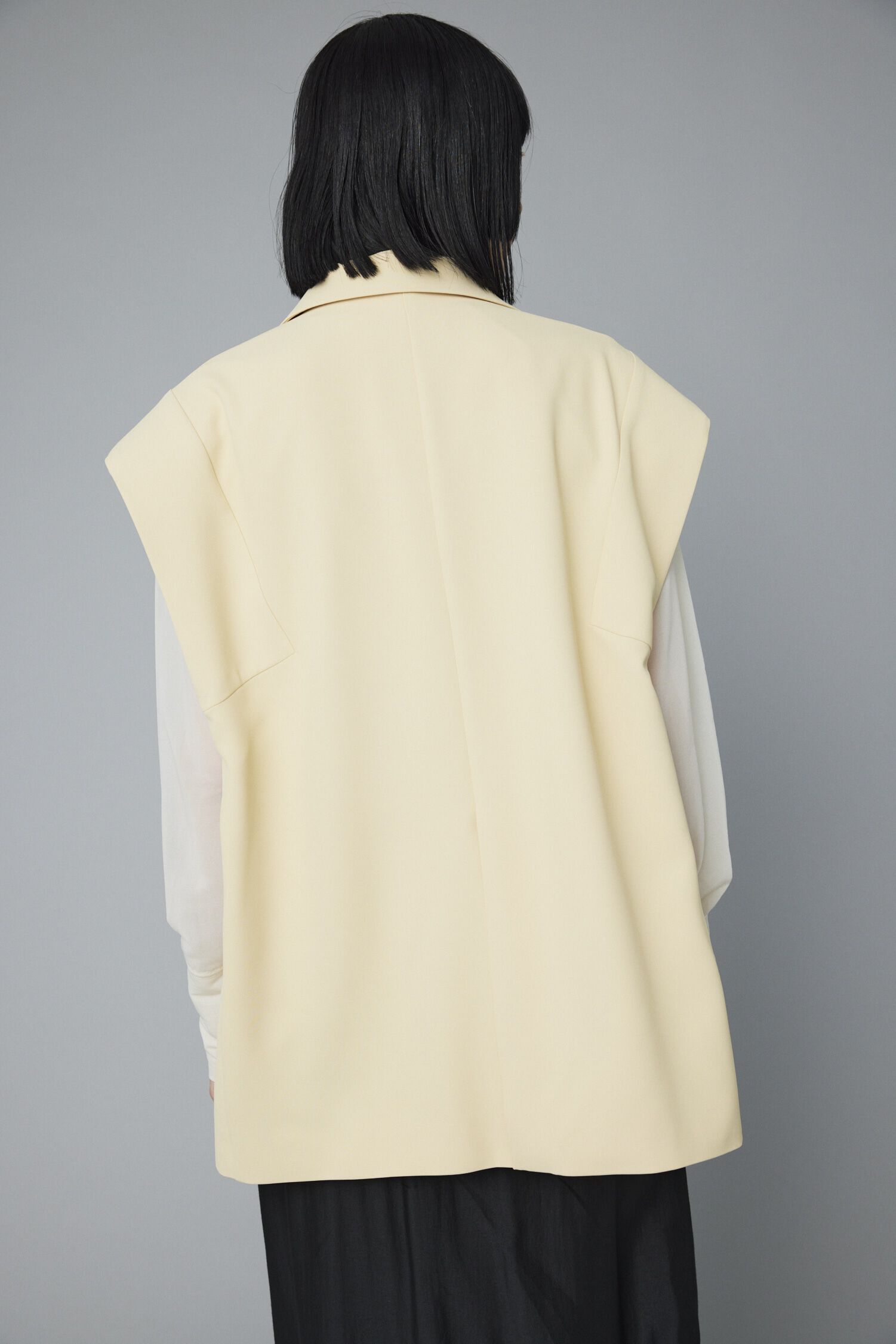 HeRIN.CYE「Over size vest」|ダウンベスト・ベスト|