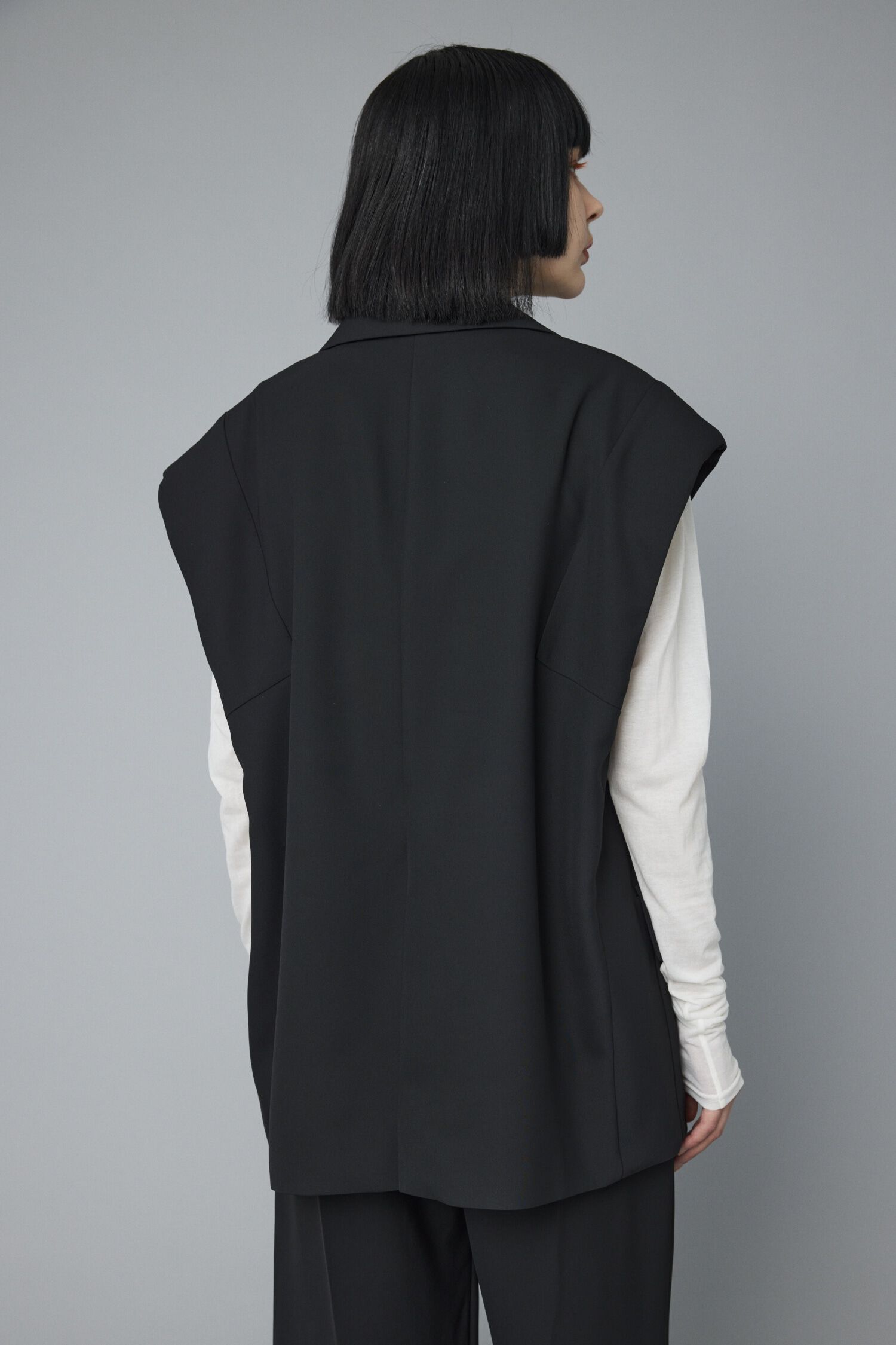 HeRIN.CYE「Over size vest」|ダウンベスト・ベスト|