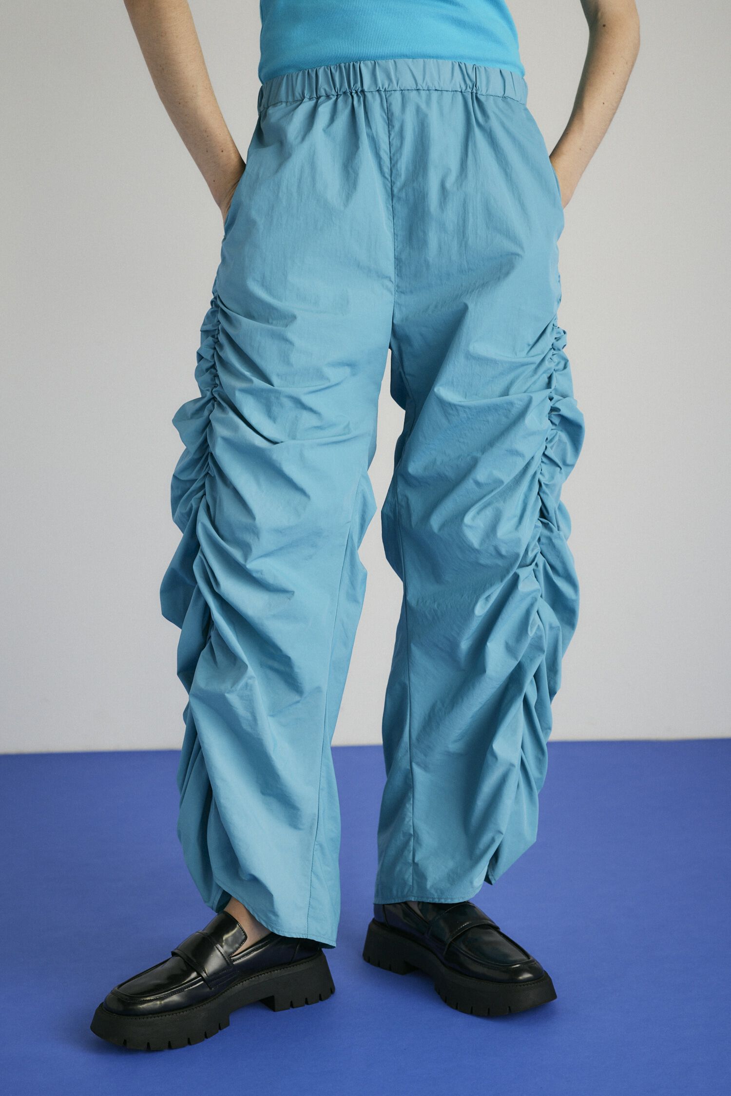 HeRIN.CYE「Side gather pants」|その他|