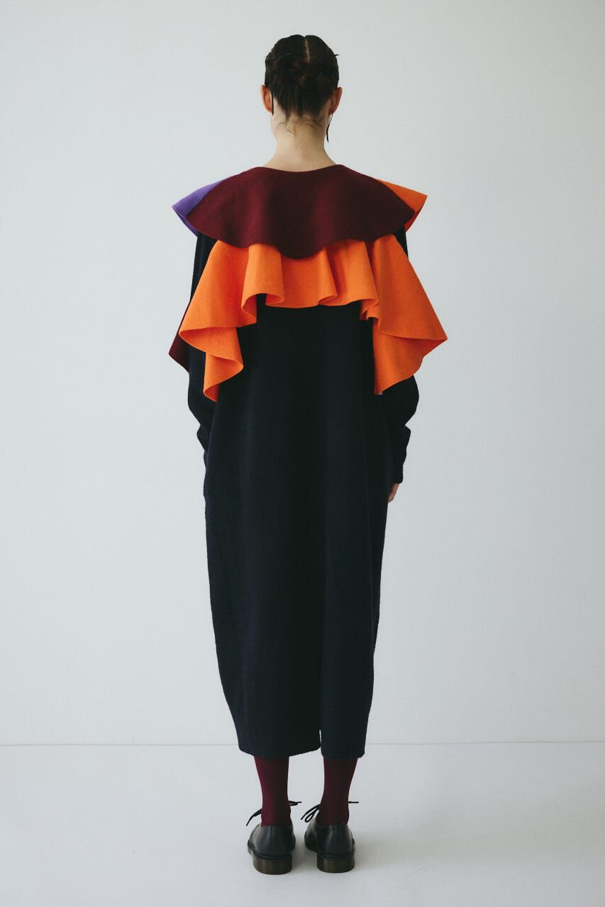 HeRIN.CYE「Ruffle knit dress」|ワンピース|