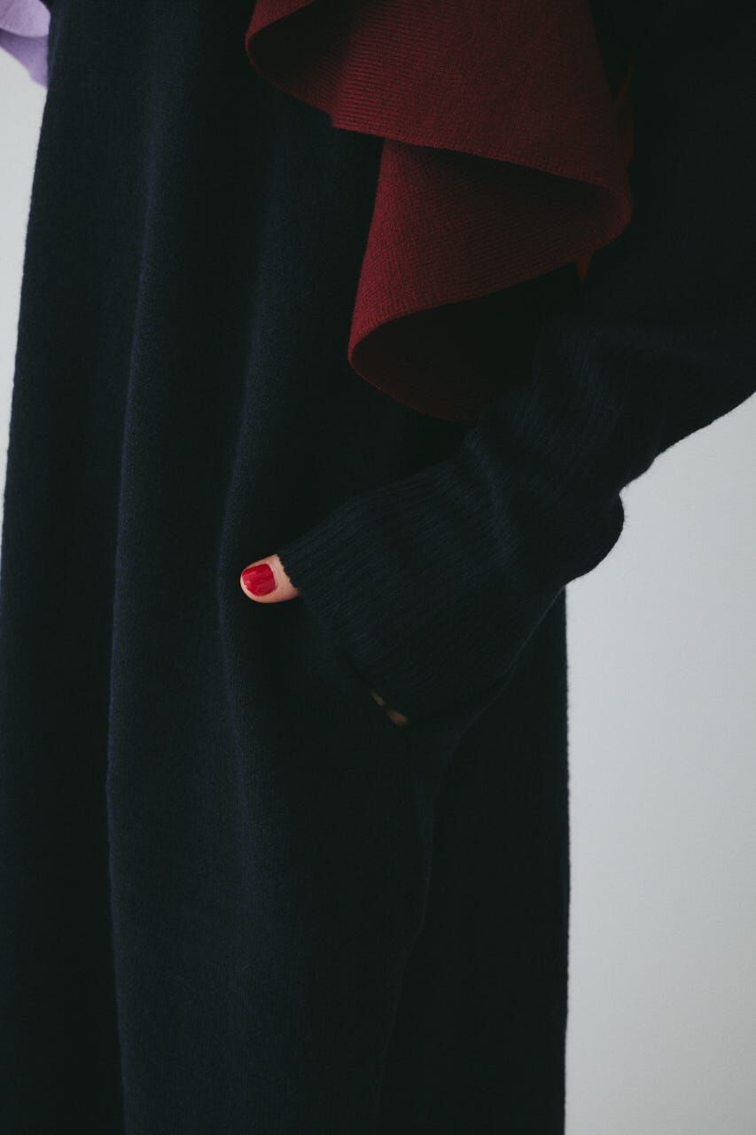 HeRIN.CYE「Ruffle knit dress」|ワンピース|