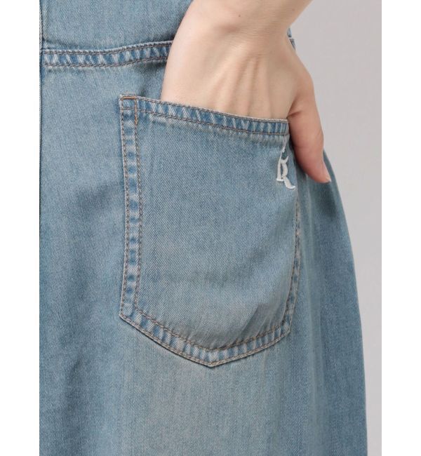 CALNAMUR「LAYERED LOOSE DENIM/レイヤードルーズデニム」|デニム|