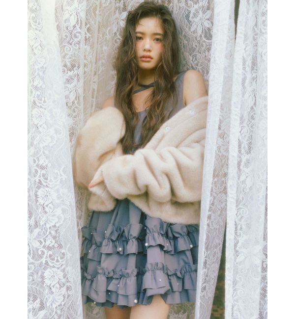 CALNAMUR「フェイクファーブルゾン」|ブルゾン・スタジャン|