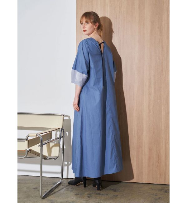 ELENDEEK「LANTERN SLEEVE OP」|ワンピース|アイスブルー