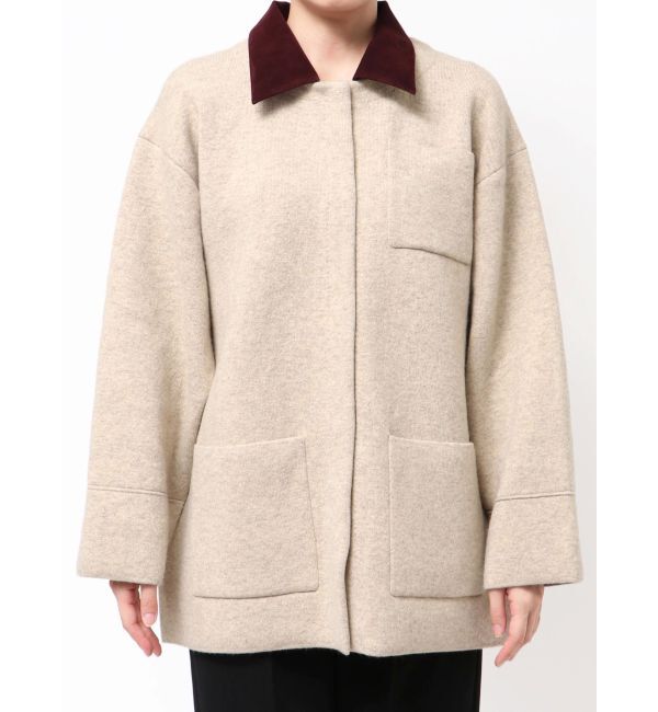 ELENDEEK「BICOLOR KNIT JK」|ブルゾン・スタジャン|