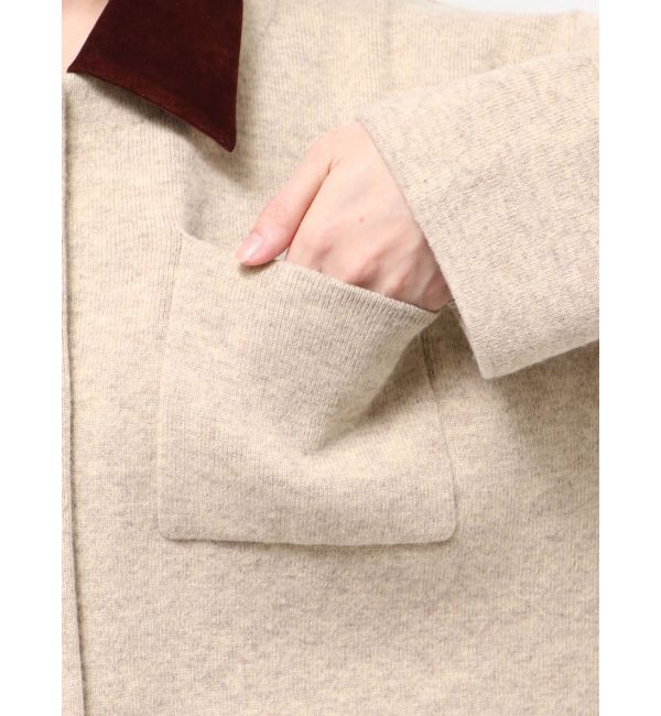 ELENDEEK「BICOLOR KNIT JK」|ブルゾン・スタジャン|