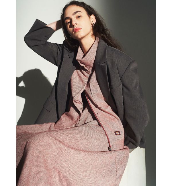 ELENDEEK「【Dickies&times;ELENDEEK】STAND ZIP VEST」|ダウンベスト・ベスト|