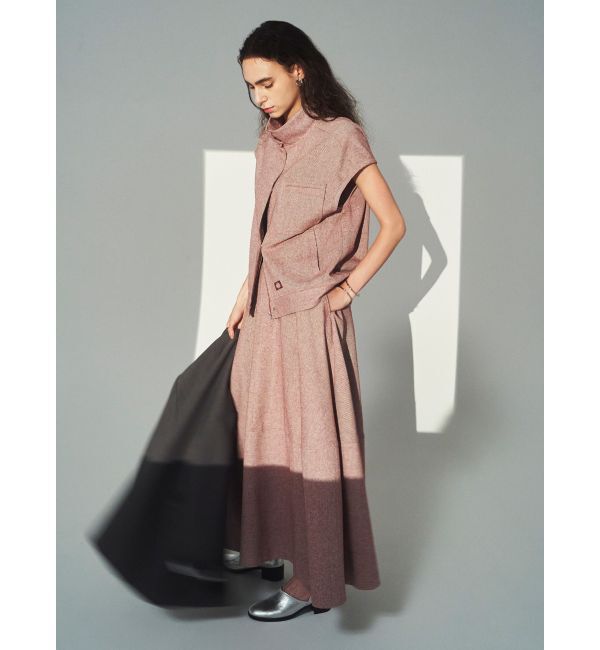 ELENDEEK「【Dickies&times;ELENDEEK】STAND ZIP VEST」|ダウンベスト・ベスト|