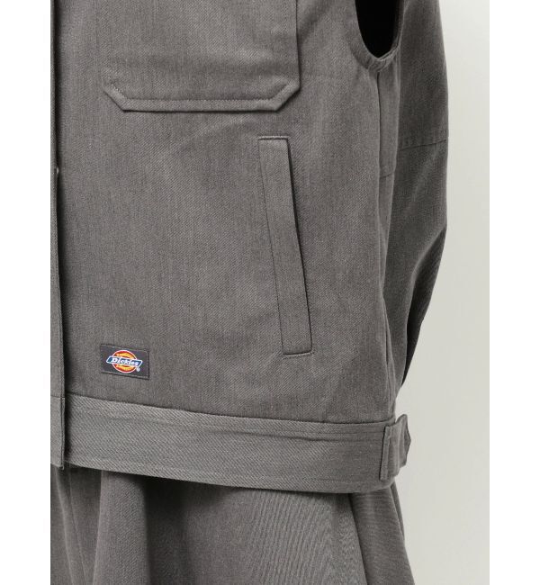 ELENDEEK「【Dickies&times;ELENDEEK】STAND ZIP VEST」|ダウンベスト・ベスト|