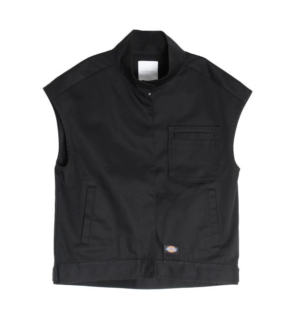 ELENDEEK「【Dickies&times;ELENDEEK】STAND ZIP VEST」|ダウンベスト・ベスト|
