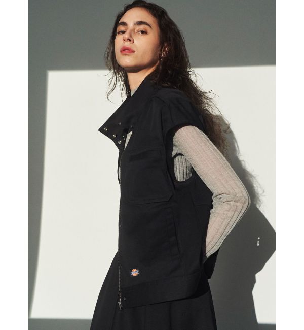 ELENDEEK「【Dickies&times;ELENDEEK】STAND ZIP VEST」|ダウンベスト・ベスト|
