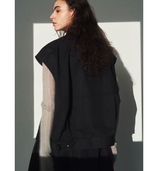 ELENDEEK「【Dickies&times;ELENDEEK】STAND ZIP VEST」|ダウンベスト・ベスト|