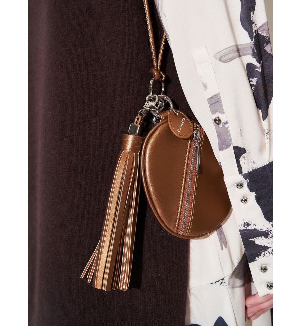 ELENDEEK「CHARM SMARTPHONE SHOULDER」|モバイルケース|ブロンズ