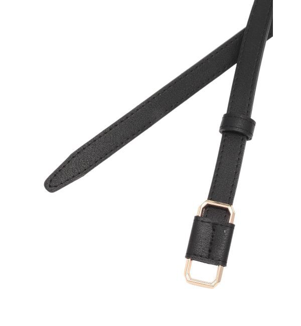 RESEXXY「スクエアバックルベルト」|ベルト|