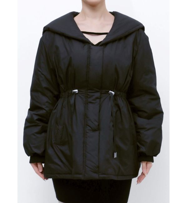 RESEXXY「サイドストリングパファーモッズコート」|ダウン|