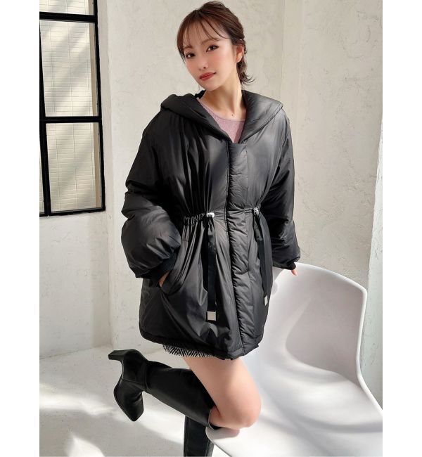 RESEXXY「サイドストリングパファーモッズコート」|ダウン|