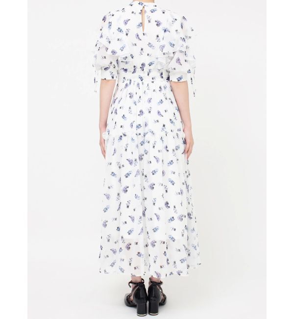 dazzlin「ラッフルリボンフラワーワンピース」|ワンピース|