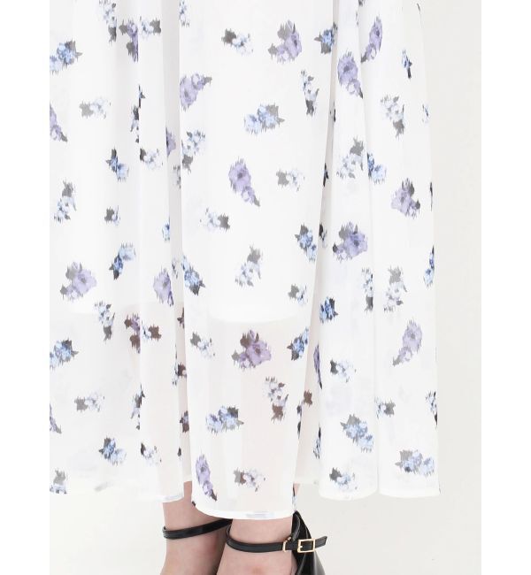 dazzlin「ラッフルリボンフラワーワンピース」|ワンピース|