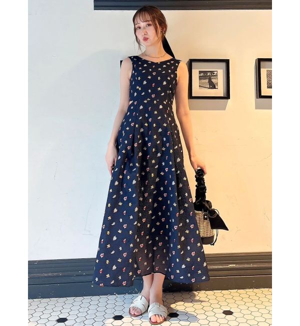 dazzlin「TOYジャカードカットアウトワンピース」|ワンピース|