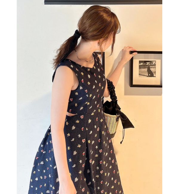 dazzlin「TOYジャカードカットアウトワンピース」|ワンピース|