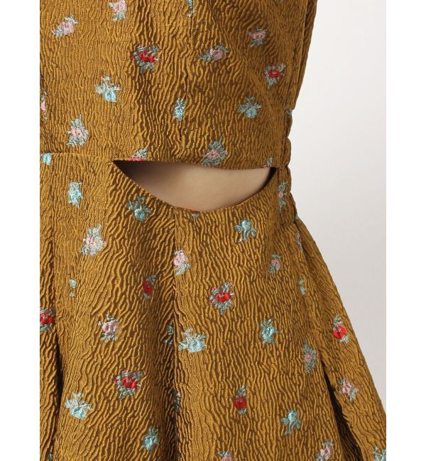 dazzlin「TOYジャカードカットアウトワンピース」|ワンピース|