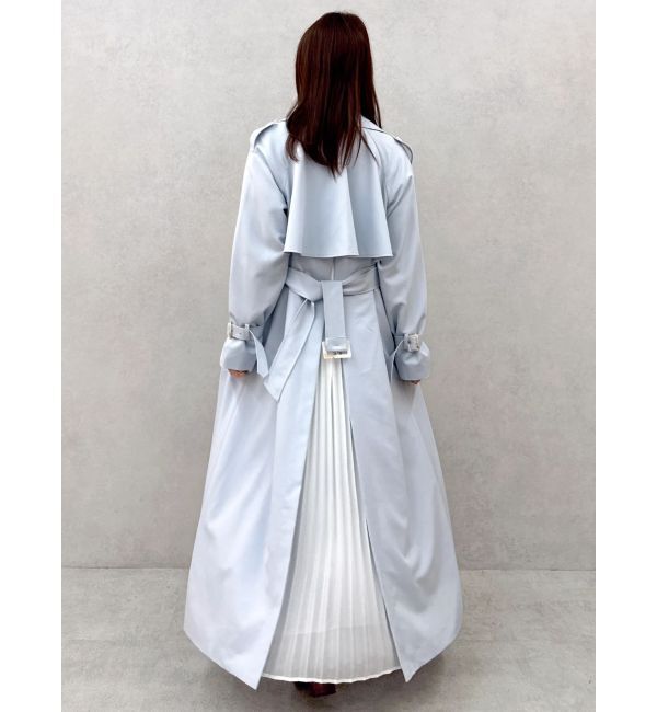 dazzlin「バックプリーツトレンチコート」|トレンチコート|