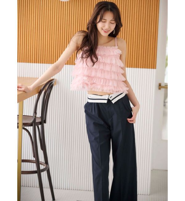 MERCURYDUO「折返しベルトパンツ」|その他|