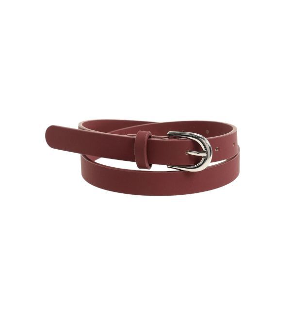 MERCURYDUO「シンプルベルト」|ベルト|レッド