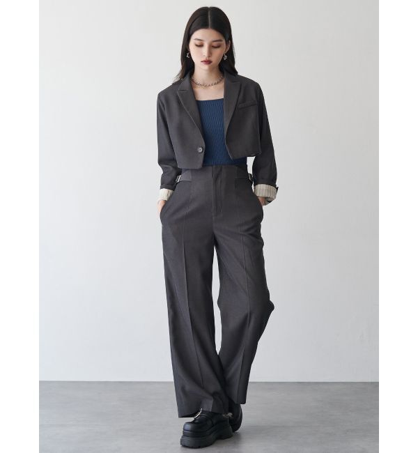 MURUA「2wayレングステーラードジャケット【セットアップ着用可】」|テーラードジャケット|