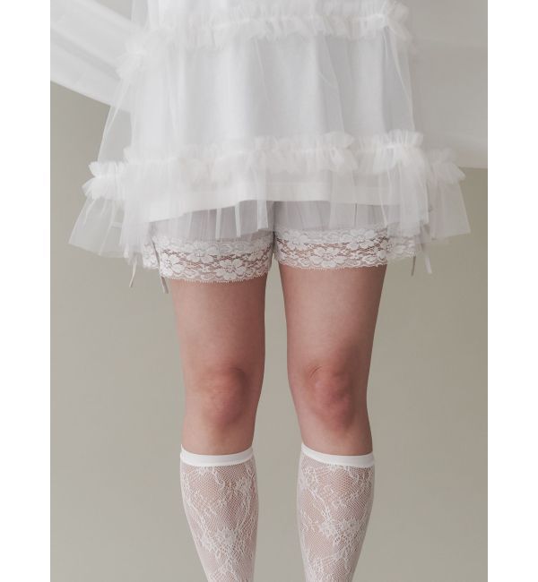 merry jenny「デコラティブレースショートパンツ」|その他|グレー